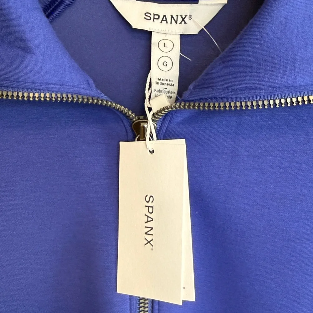 NWT SPANX Air Essentials Half Zip Sweatshirt - Picture 12 of 15